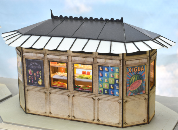Kiosk Art Deco ´Saftbar`